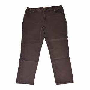 Woman Within Black Stretch Jeans Plus Size 22W